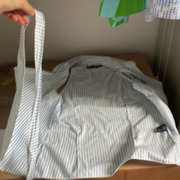 Old money Ralph Lauren striped wrap top - Picture 5 of 5